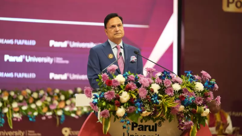 Rajat Sharma at Parul University Convocation: 'No Shortcuts to Success'