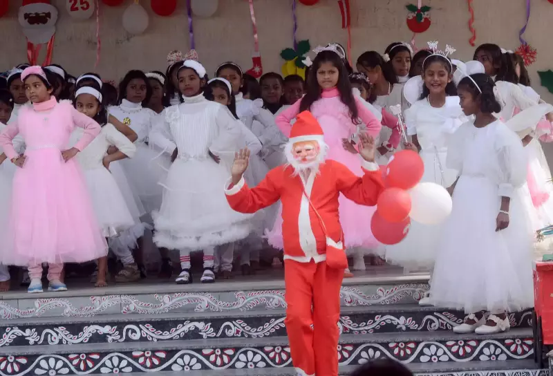 Ranchi Schools, University Celebrate Christmas with Carols, Plays & Santa