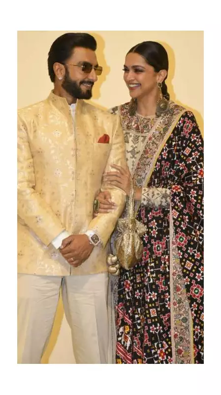 Ranveer Singh, Deepika Padukone Shine at Swadesh Event in Mumbai