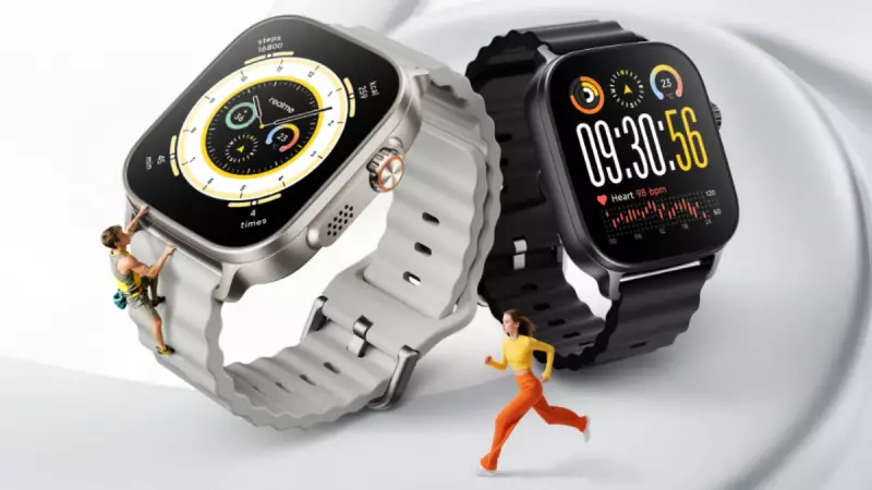 Realme Watch 5 Launches in India: 1.96" AMOLED, GPS, 16-Day Battery