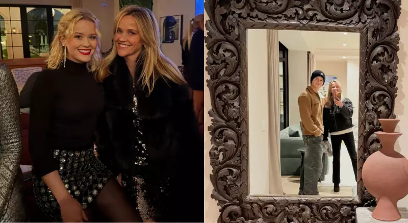 Reese Witherspoon's Festive Pic with Daughter Ava Sparks 'AI' & Genetics Debate