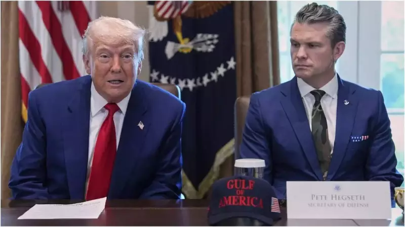 Republicans Revolt Against Trump's Defence Secretary Pete Hegseth Over Secretive Pentagon