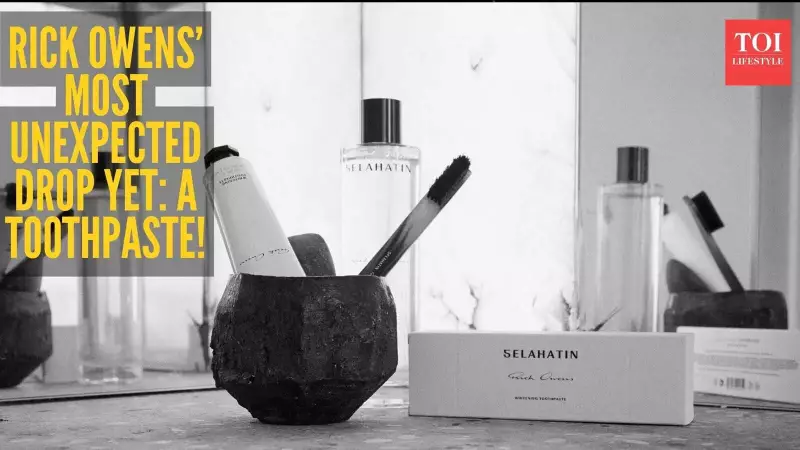 Rick Owens Launches Luxury Toothpaste: 2025's Most Unexpected Designer Drop