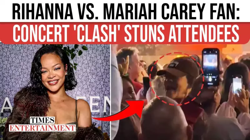 Rihanna Sparks Debate After Blocking View at Mariah Carey's Las Vegas Show