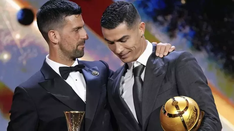 Ronaldo Hails Djokovic as 'Example of Longevity' at Globe Soccer Awards 2025