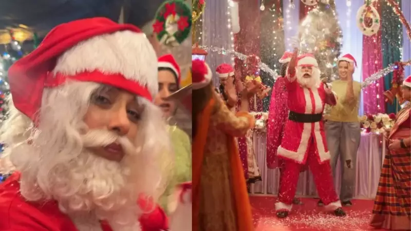 Rupali Ganguly Spreads Christmas Cheer as Santa on 'Anupamaa' Set, New Villain Arrives