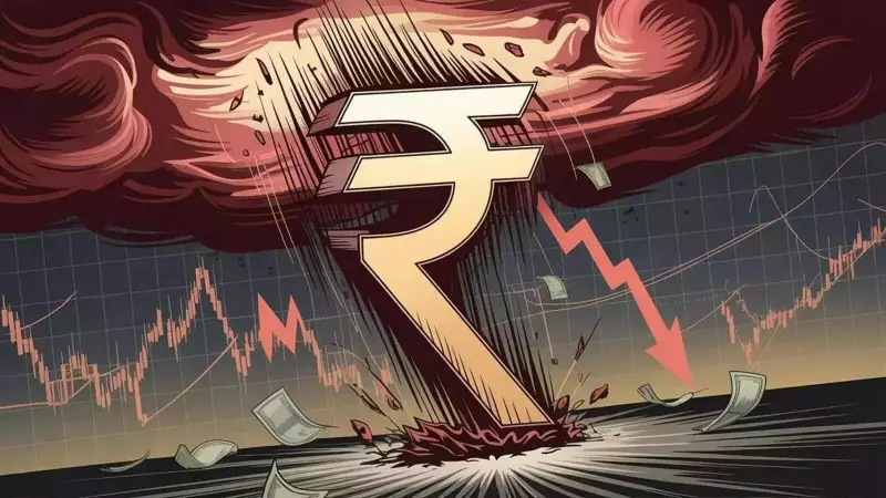 Rupee Hits Record Low of 90.83 vs USD: FII Outflows, Trade Deal Delay Weigh
