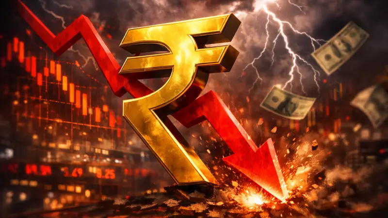 Rupee Plunges to Historic Low, Breaches 91 Against US Dollar