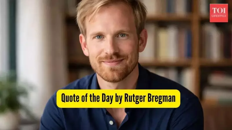 Rutger Bregman: Dutch Historian's Radical Hope & Vision for 2030 India