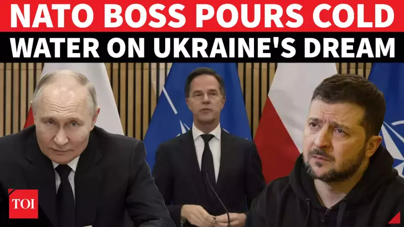 Rutte's NATO Shock: Ukraine Membership Blocked, New Security Plan Unveiled