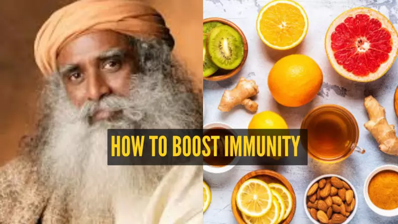Sadhguru's 8 Natural Tips to Boost Immunity in Changing Weather