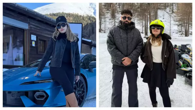 Sana Raees Khan's Swiss Trip: Work, Ice-Driving & Star-Studded Meetups