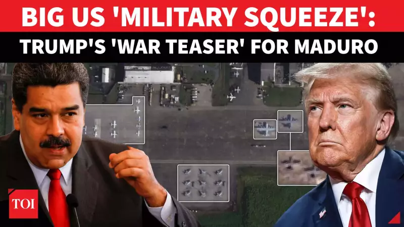Satellite Images Show US Military Buildup Near Venezuela, Trump's 'Total Blockade'