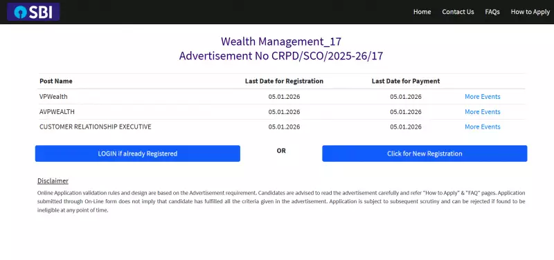 SBI Extends SCO 2025 Application Deadline to Jan 5: 996 Vacancies