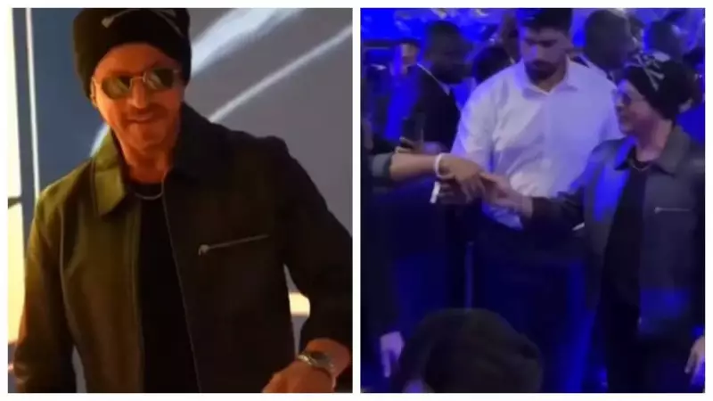 Shah Rukh Khan Spotted in Dubai After Dubbing Session for 'King'
