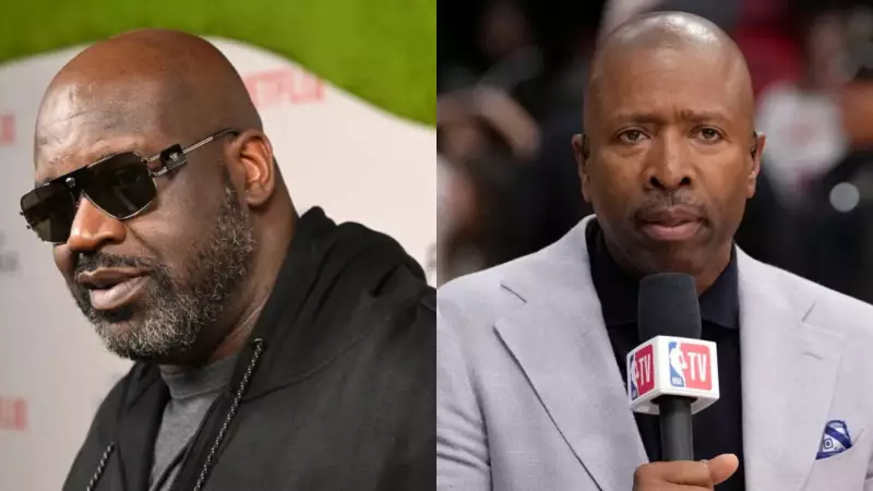 Shaquille O'Neal Breaks TV Screen in Hilarious Planned Prank with Kenny Smith on Christmas