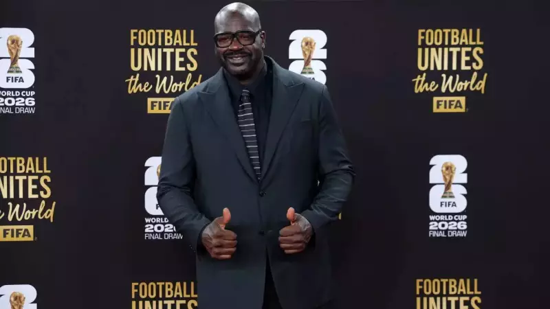 Shaquille O'Neal Steals Show at 2026 FIFA World Cup Draw, USMNT Gets Favorable Group
