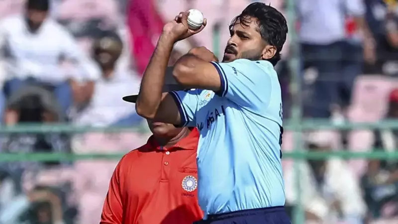 Shardul Thakur, Shams Mulani Star as Mumbai Crush Chhattisgarh by 9 Wickets in Vijay Hazare Trophy