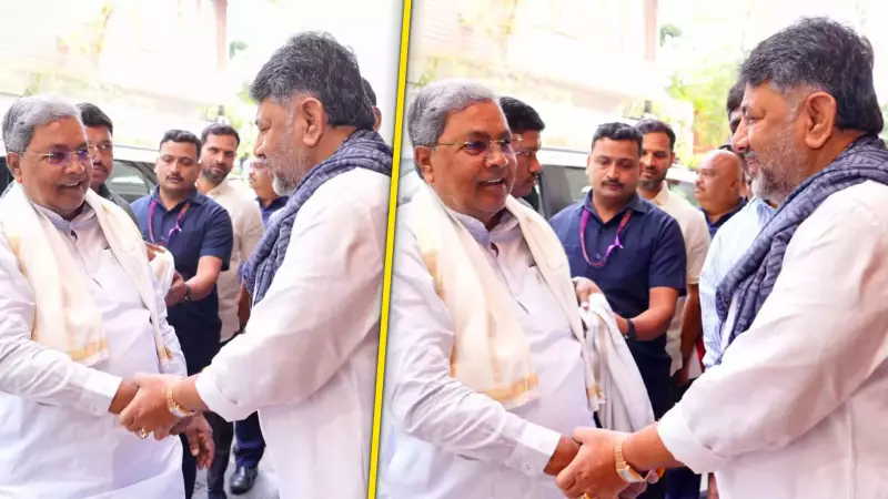 Siddaramaiah & Shivakumar Present United Front, Await Congress High Command's Call