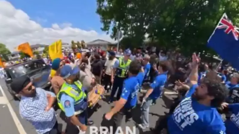 Sikh Nagar Kirtan Halted in Auckland: Row Erupts Over Police Action
