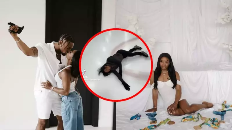 Simone Biles' Viral Ice Skating Fall: A Rare Glimpse of Humanity from a Gymnastics Legend