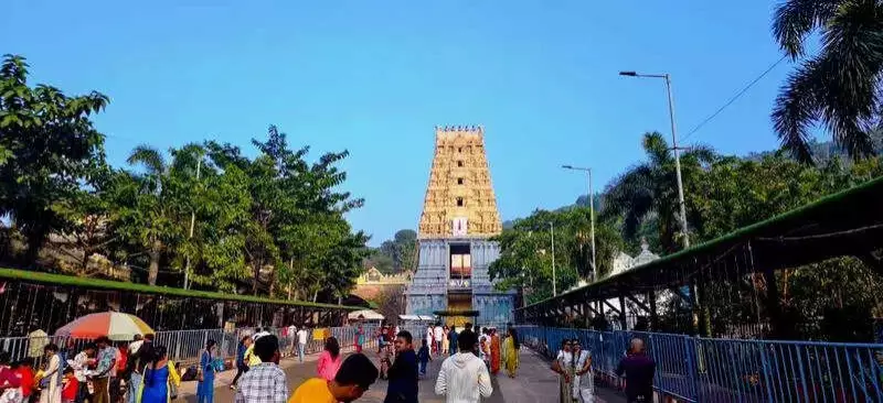 Snail Found in Prasadam at Simhachalam Temple, Viral Video Sparks Inquiry