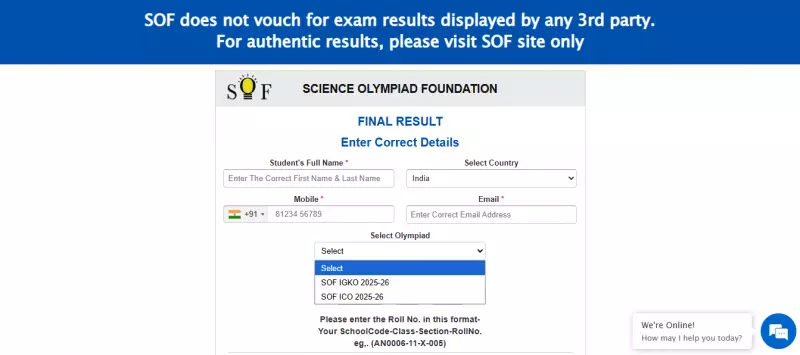 SOF IGKO Result 2025-26 Released: Check Scores Online at sofworld.org
