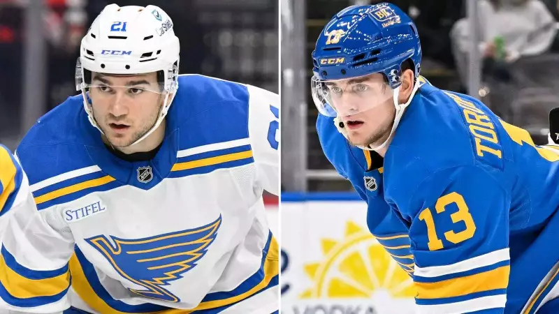 St. Louis Blues Face Major Setback: Two Forwards Out for Weeks