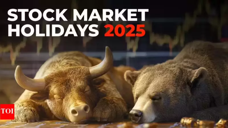 Stock Markets Closed Dec 25 for Christmas; 2026 Holiday Calendar Out