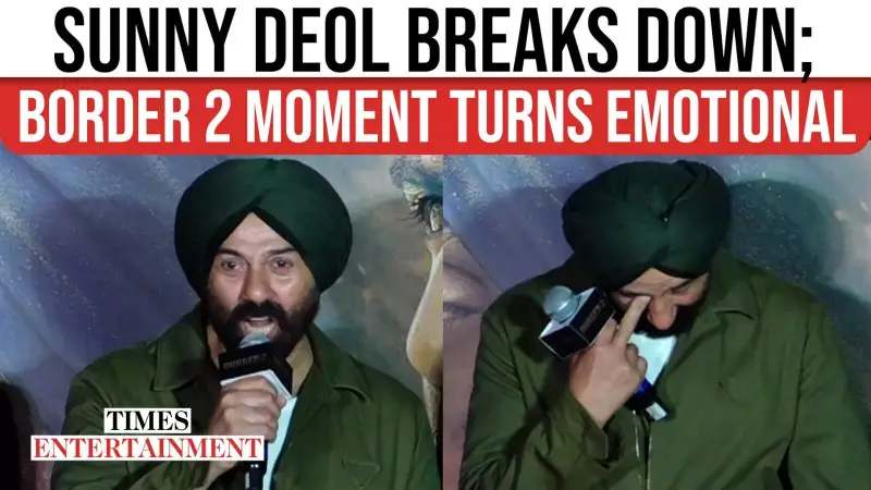 Sunny Deol Tears Up at Border 2 Launch, Weeks After Dharmendra's Death