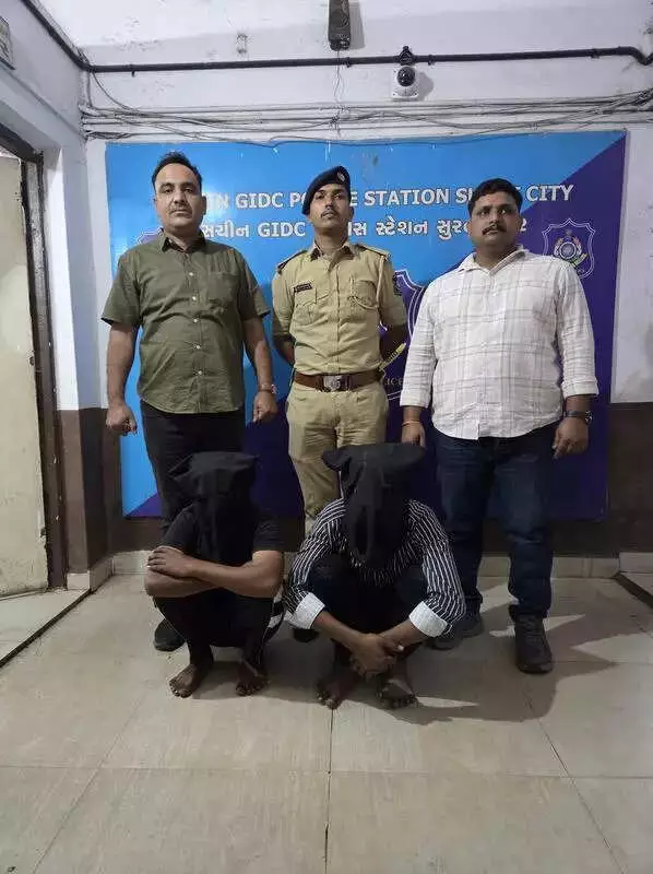 Surat: Two Arrested for Murder of Textile Worker Over Park Dispute