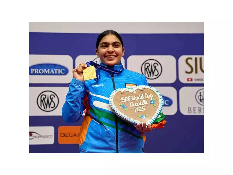 Suruchi Singh Shatters Junior World Record, Wins Gold at ISSF World Cup Final in Doha