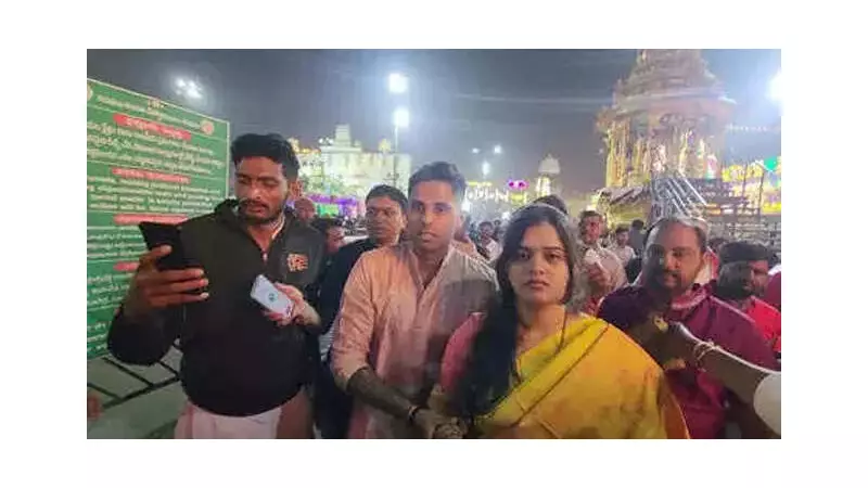 Suryakumar Yadav's Spiritual Visit to Tirumala on Vaikuntha Ekadashi