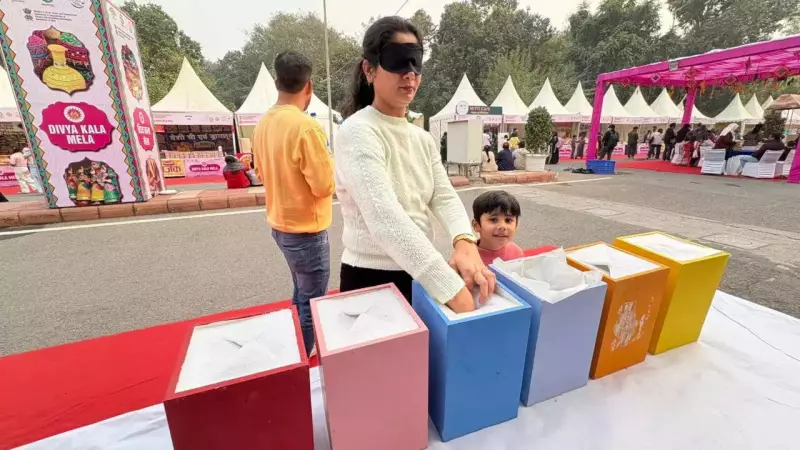 Svayam's Accessibility Zone at Divya Kala Mela 2025: A Hands-On Empathy Experience