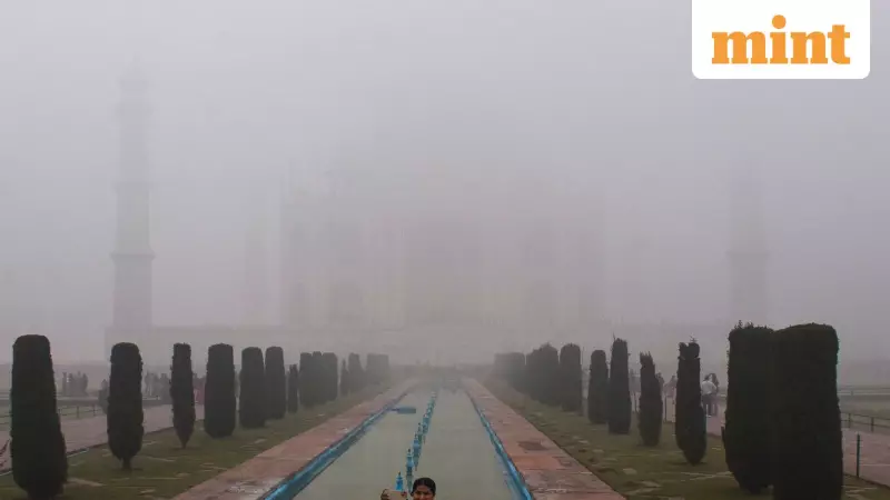Taj Mahal Vanishеs in Agra Smog: AQI Hits 390, Visibility Drops to 50m