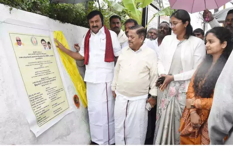 Tamil Nadu Minister Inaugurates ₹2.78 Cr Development Projects in Nilgiris