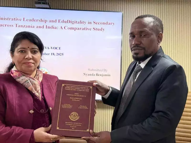 Tanzanian Scholar Nyanda Benjamin Earns PhD from Lucknow University