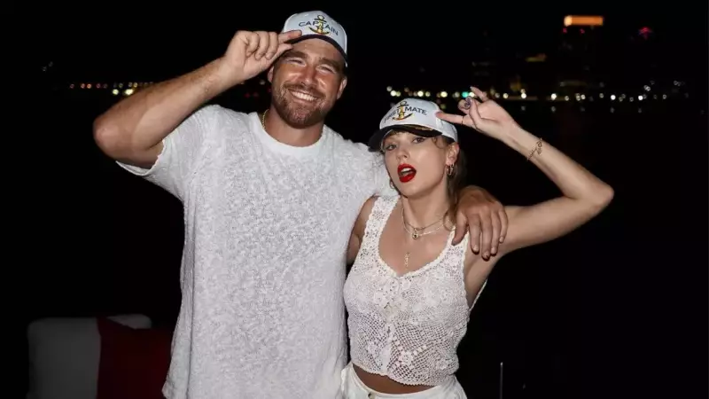 Taylor Swift & Travis Kelce's Letter Moment Sparks Fan Debate: Real or For Cameras?