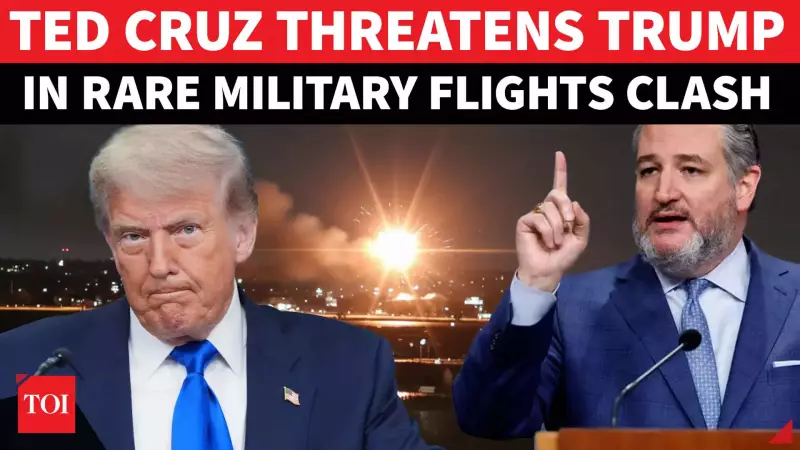 Ted Cruz Threatens Govt Shutdown Over Aviation Safety Reforms in NDAA