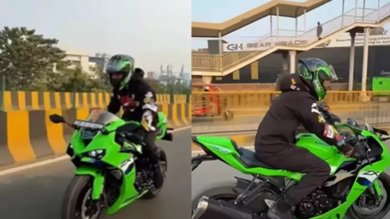 Tej Pratap Yadav's Rs 15 Lakh Kawasaki Ninja Ride Goes Viral