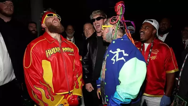 Tekashi 6ix9ine's Controversial Ringwalk with Jake Paul Sparks Fan Backlash