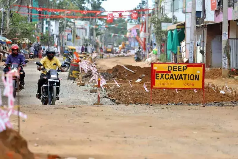 Thiruvananthapuram: 5-Day Water Crisis Hits Pettah-Anayara Road Residents Amid Road Work