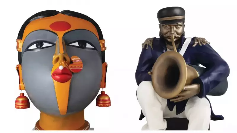 Three Moderns: Sculpture Exhibition at Gandhi King Plaza Features Khanna, Shah, Vaikuntam