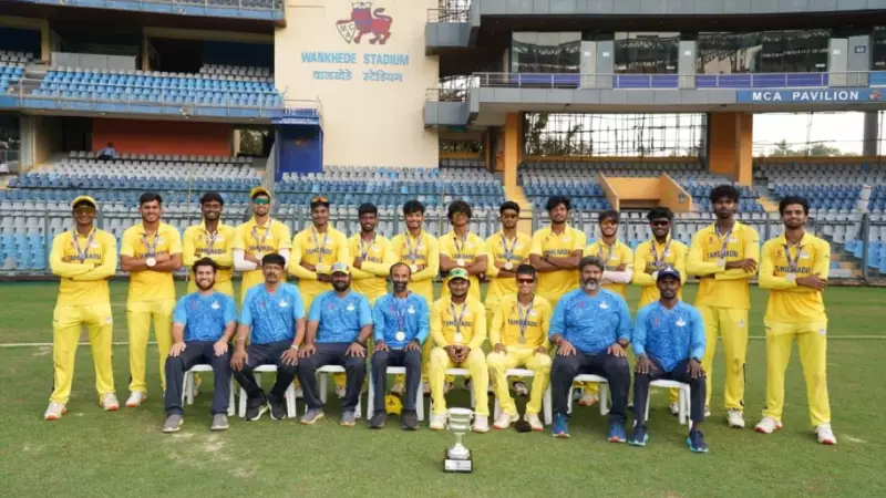 TN U-23 Cricket Team Lifts BCCI State 'A' Trophy, Beats UP by 56 Runs