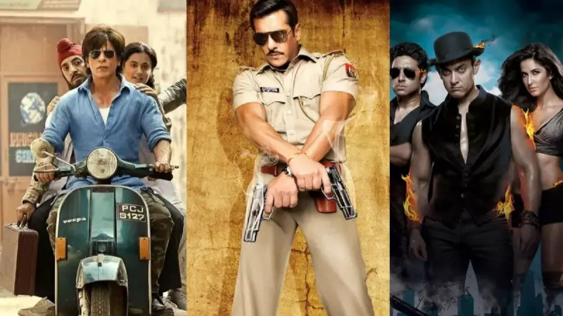 Top 10 Christmas Box Office Blockbusters: SRK, Salman, Aamir's Festive Reign