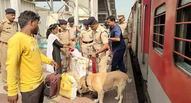 Trichy Ganja Seizures Triple in 2025 as Smugglers Shift Routes