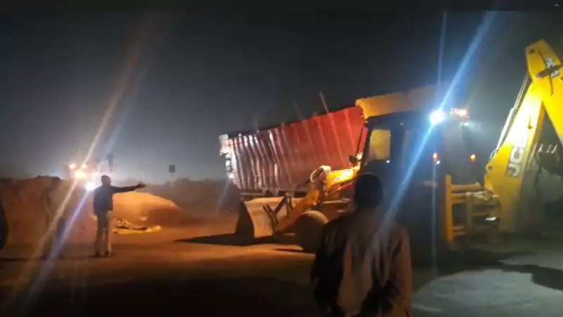 Truck Overturns on Car in Jhajjar: 5 Killed, 2 Injured in Tragic Accident