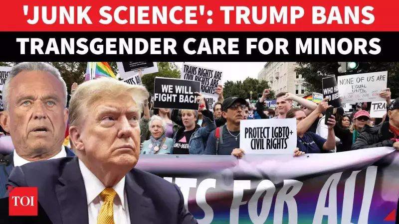Trump Administration Bans Gender-Affirming Care For Minors, Cuts Federal Funding
