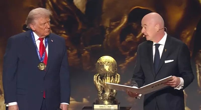 Trump Awarded FIFA Peace Prize at 2026 World Cup Draw, Citing Global Actions
