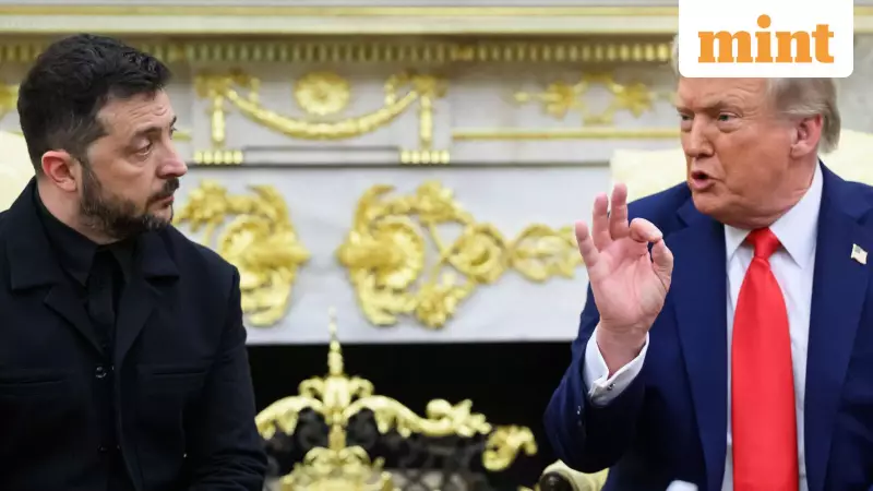 Trump Claims Veto Power Over Ukraine Peace Plan Ahead of Zelensky Talks